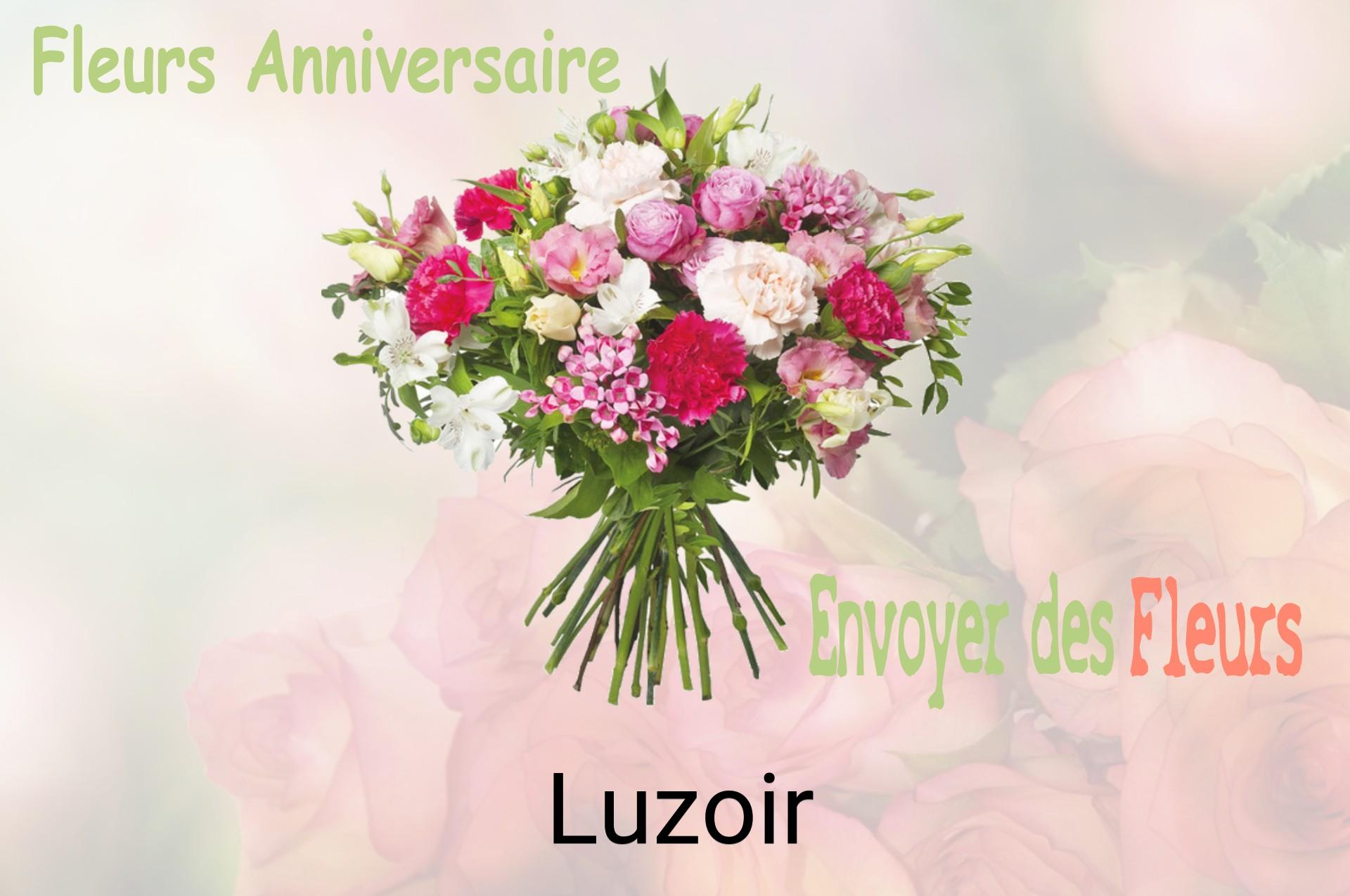 Bouquet de fleurs d’anniversaire livré à Luzoir